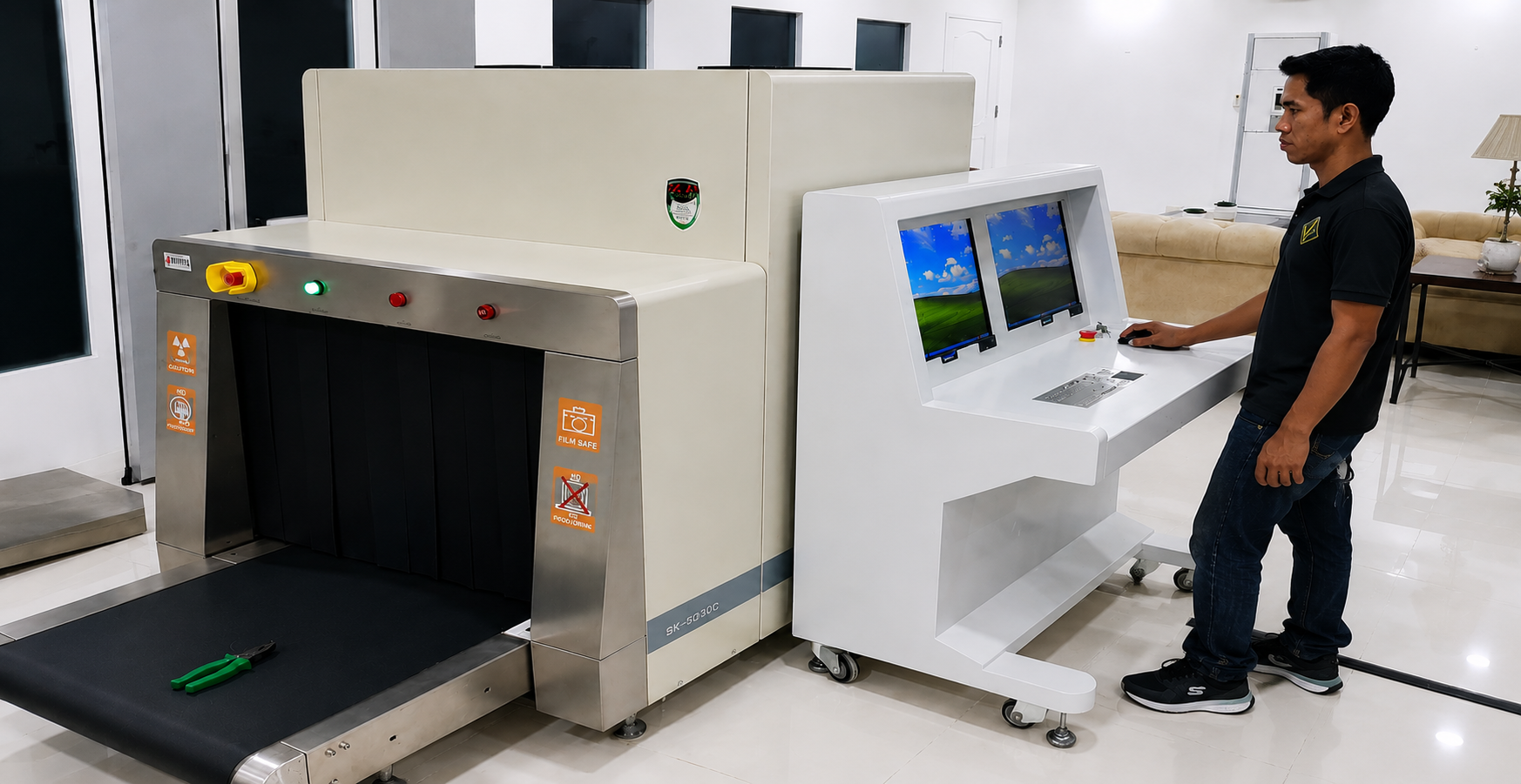 Walk Through Metal Detector